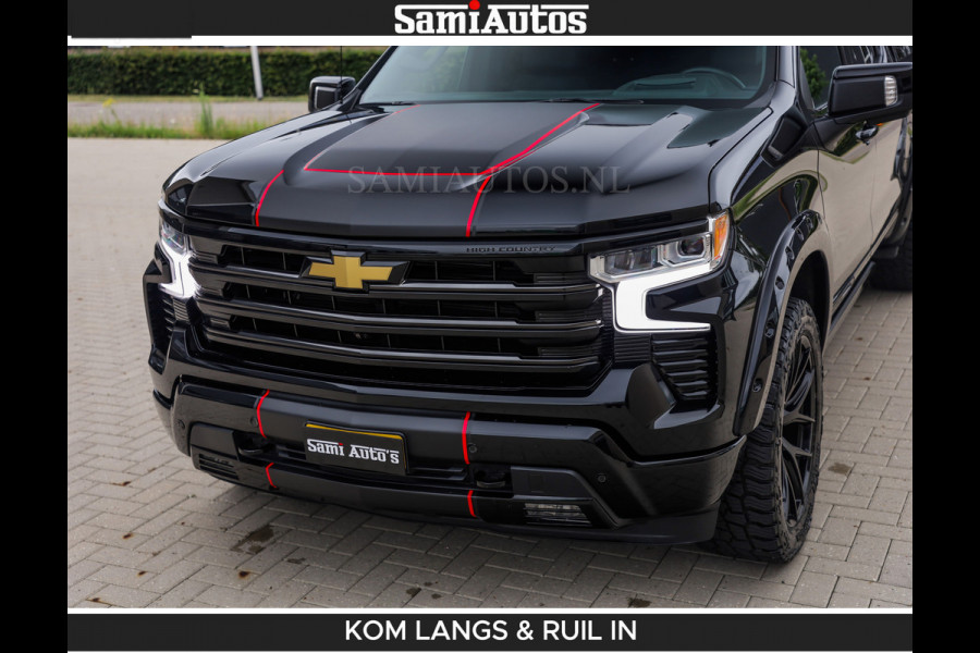 Chevrolet Silverado BEAST | HULK PACK | 6.2 V8 426PK | HUIF | BLACK OPS | BOM VOL | GARANTIE TOT 24-01-2028 | DC 5 PERSOONS | DUBBELE CABINE | HUD | COMFORT STOELEN GEKOELD EN VERWARMD | BOSE | EN NOG VEEL MEER ....|