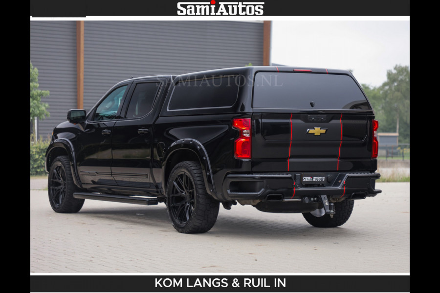 Chevrolet Silverado BEAST | HULK PACK | 6.2 V8 426PK | HUIF | BLACK OPS | BOM VOL | GARANTIE TOT 24-01-2028 | DC 5 PERSOONS | DUBBELE CABINE | HUD | COMFORT STOELEN GEKOELD EN VERWARMD | BOSE | EN NOG VEEL MEER ....|