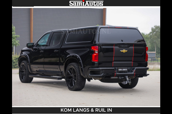 Chevrolet Silverado BEAST | HULK PACK | 6.2 V8 426PK | HUIF | BLACK OPS | BOM VOL | GARANTIE TOT 24-01-2028 | DC 5 PERSOONS | DUBBELE CABINE | HUD | COMFORT STOELEN GEKOELD EN VERWARMD | BOSE | EN NOG VEEL MEER ....|