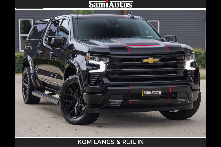 Chevrolet Silverado BEAST | HULK PACK | 6.2 V8 426PK | HUIF | BLACK OPS | BOM VOL | GARANTIE TOT 24-01-2028 | DC 5 PERSOONS | DUBBELE CABINE | HUD | COMFORT STOELEN GEKOELD EN VERWARMD | BOSE | EN NOG VEEL MEER ....|
