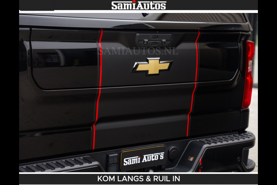 Chevrolet Silverado BEAST | HULK PACK | 6.2 V8 426PK | HUIF | BLACK OPS | BOM VOL | GARANTIE TOT 24-01-2028 | DC 5 PERSOONS | DUBBELE CABINE | HUD | COMFORT STOELEN GEKOELD EN VERWARMD | BOSE | EN NOG VEEL MEER ....|