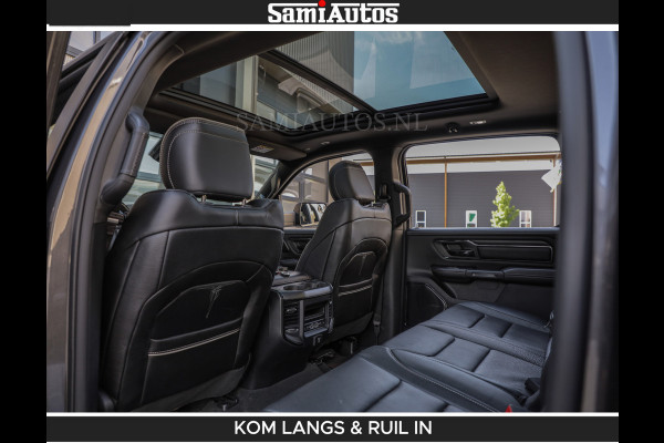 Dodge Ram LIMITED 5.7 V8 402PK | HUD | 4PL WHEELS | LUCHTVERING |OPEN UILAAT KLEP | BOM VOL | GRANITE CRYSTAL | DC | CREW CAB | DUBBELE CABINE | 5 PERSOONS GRIJSKENTEKEN | EERSTE EIGENAAR | TOP STAAT 44000 KM |