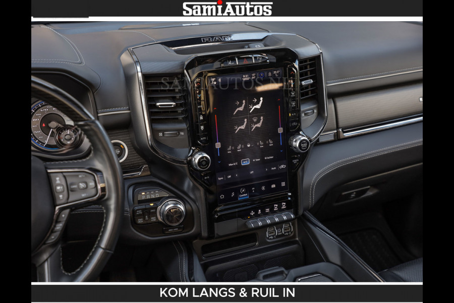 Dodge Ram LIMITED 5.7 V8 402PK | HUD | 4PL WHEELS | LUCHTVERING |OPEN UILAAT KLEP | BOM VOL | GRANITE CRYSTAL | DC | CREW CAB | DUBBELE CABINE | 5 PERSOONS GRIJSKENTEKEN | EERSTE EIGENAAR | TOP STAAT 44000 KM |