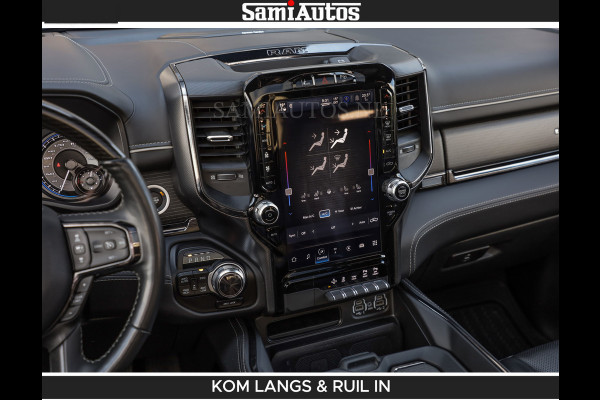 Dodge Ram LIMITED 5.7 V8 402PK | HUD | 4PL WHEELS | LUCHTVERING |OPEN UILAAT KLEP | BOM VOL | GRANITE CRYSTAL | DC | CREW CAB | DUBBELE CABINE | 5 PERSOONS GRIJSKENTEKEN | EERSTE EIGENAAR | TOP STAAT 44000 KM |