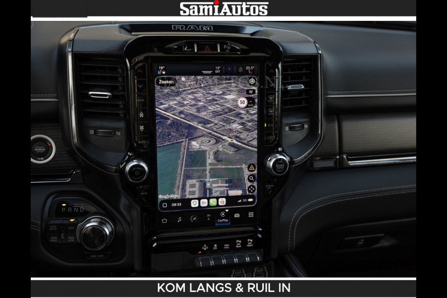 Dodge Ram LIMITED 5.7 V8 402PK | HUD | 4PL WHEELS | LUCHTVERING |OPEN UILAAT KLEP | BOM VOL | GRANITE CRYSTAL | DC | CREW CAB | DUBBELE CABINE | 5 PERSOONS GRIJSKENTEKEN | EERSTE EIGENAAR | TOP STAAT 44000 KM |