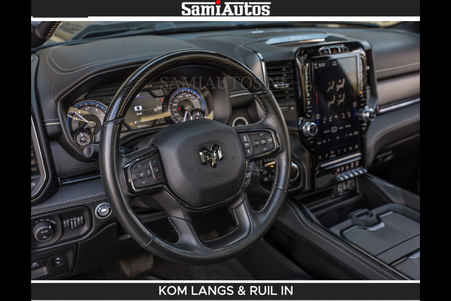 Dodge Ram LIMITED 5.7 V8 402PK | HUD | 4PL WHEELS | LUCHTVERING |OPEN UILAAT KLEP | BOM VOL | GRANITE CRYSTAL | DC | CREW CAB | DUBBELE CABINE | 5 PERSOONS GRIJSKENTEKEN | EERSTE EIGENAAR | TOP STAAT 44000 KM |