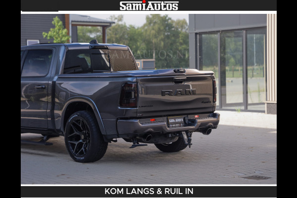 Dodge Ram LIMITED 5.7 V8 402PK | HUD | 4PL WHEELS | LUCHTVERING |OPEN UILAAT KLEP | BOM VOL | GRANITE CRYSTAL | DC | CREW CAB | DUBBELE CABINE | 5 PERSOONS GRIJSKENTEKEN | EERSTE EIGENAAR | TOP STAAT 44000 KM |