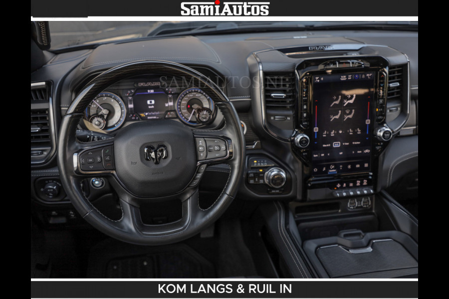 Dodge Ram LIMITED 5.7 V8 402PK | HUD | 4PL WHEELS | LUCHTVERING |OPEN UILAAT KLEP | BOM VOL | GRANITE CRYSTAL | DC | CREW CAB | DUBBELE CABINE | 5 PERSOONS GRIJSKENTEKEN | EERSTE EIGENAAR | TOP STAAT 44000 KM |