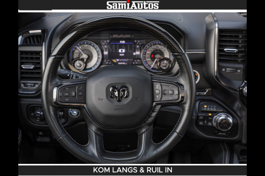 Dodge Ram LIMITED 5.7 V8 402PK | HUD | 4PL WHEELS | LUCHTVERING |OPEN UILAAT KLEP | BOM VOL | GRANITE CRYSTAL | DC | CREW CAB | DUBBELE CABINE | 5 PERSOONS GRIJSKENTEKEN | EERSTE EIGENAAR | TOP STAAT 44000 KM |