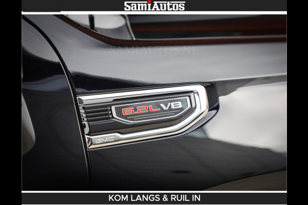 GMC Sierra DENALI | All-In Prijs | 6,2 V8 Full Option | De Meest Luxe Pick-Up in zijn Klasse | Comfortabele Dubbele Cabine met Royale 5 Zitplaatsen | BPM vrij | Nu Leverbaar uit Voorraad | Voorraad Nr 2232 | De specialist in Amerikaanse pick‑ups in Nederland en Europa.