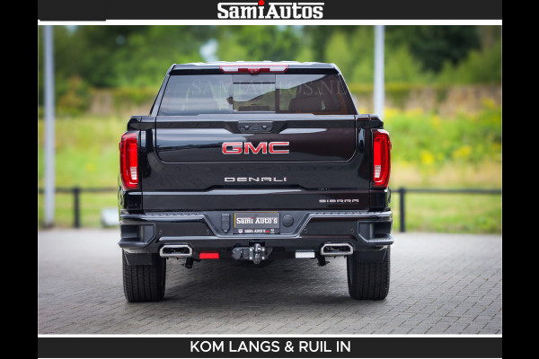 GMC Sierra DENALI | All-In Prijs | 6,2 V8 Full Option | De Meest Luxe Pick-Up in zijn Klasse | Comfortabele Dubbele Cabine met Royale 5 Zitplaatsen | BPM vrij | Nu Leverbaar uit Voorraad | Voorraad Nr 2232 | De specialist in Amerikaanse pick‑ups in Nederland en Europa.