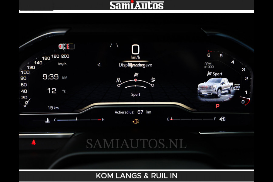 GMC Sierra DENALI | All-In Prijs | 6,2 V8 Full Option | De Meest Luxe Pick-Up in zijn Klasse | Comfortabele Dubbele Cabine met Royale 5 Zitplaatsen | BPM vrij | Nu Leverbaar uit Voorraad | Voorraad Nr 2232 | De specialist in Amerikaanse pick‑ups in Nederland en Europa.