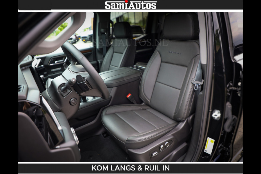 GMC Sierra DENALI | All-In Prijs | 6,2 V8 Full Option | De Meest Luxe Pick-Up in zijn Klasse | Comfortabele Dubbele Cabine met Royale 5 Zitplaatsen | BPM vrij | Nu Leverbaar uit Voorraad | Voorraad Nr 2232 | De specialist in Amerikaanse pick‑ups in Nederland en Europa.