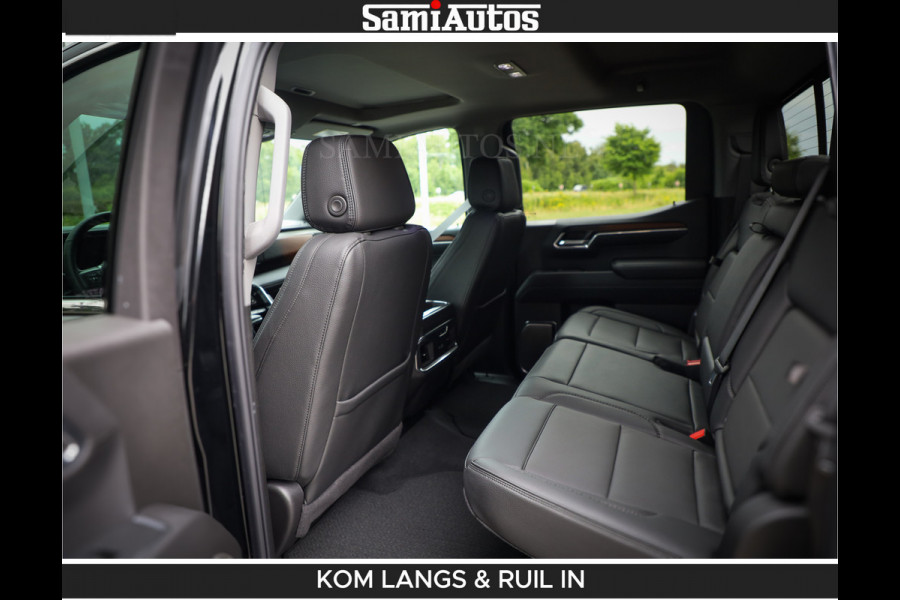 GMC Sierra DENALI | All-In Prijs | 6,2 V8 Full Option | De Meest Luxe Pick-Up in zijn Klasse | Comfortabele Dubbele Cabine met Royale 5 Zitplaatsen | BPM vrij | Nu Leverbaar uit Voorraad | Voorraad Nr 2232 | De specialist in Amerikaanse pick‑ups in Nederland en Europa.