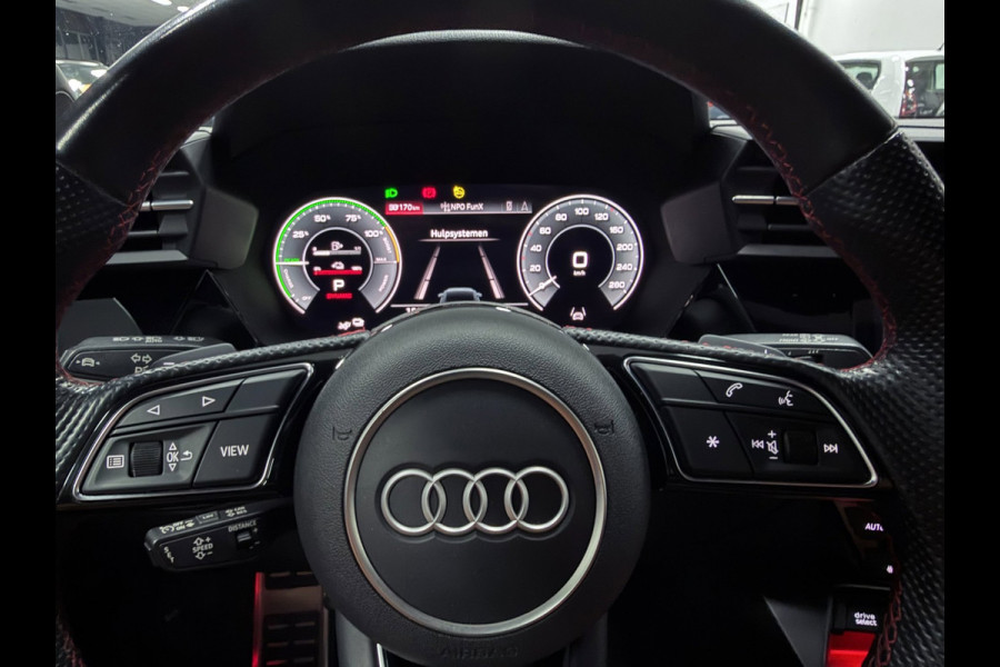 Audi A3 Sportback 45 TFSI e 3 X S-LINE S3 LOOK RS-STOELEN PANO/SFEERVERL/V-COCKPIT/NAVI/CARPLAY/DAB///