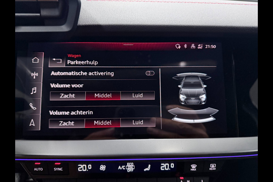 Audi A3 Sportback 45 TFSI e 3 X S-LINE S3 LOOK RS-STOELEN PANO/SFEERVERL/V-COCKPIT/NAVI/CARPLAY/DAB///