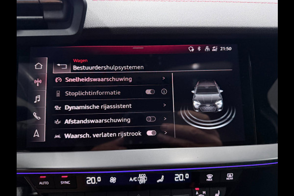 Audi A3 Sportback 45 TFSI e 3 X S-LINE S3 LOOK RS-STOELEN PANO/SFEERVERL/V-COCKPIT/NAVI/CARPLAY/DAB///
