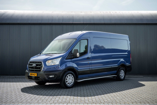 Ford Transit 2.0 EcoBlue L3H2 | 130 PK | 3-Zits | Carplay | Cruise | PDC | Airco | Trekhaak