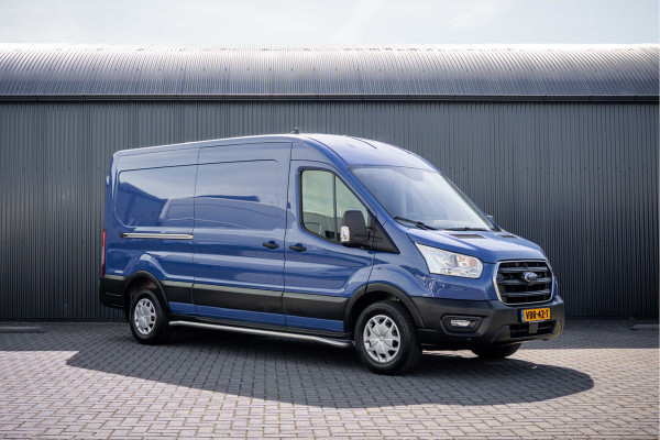 Ford Transit 2.0 EcoBlue L3H2 | 130 PK | 3-Zits | Carplay | Cruise | PDC | Airco | Trekhaak