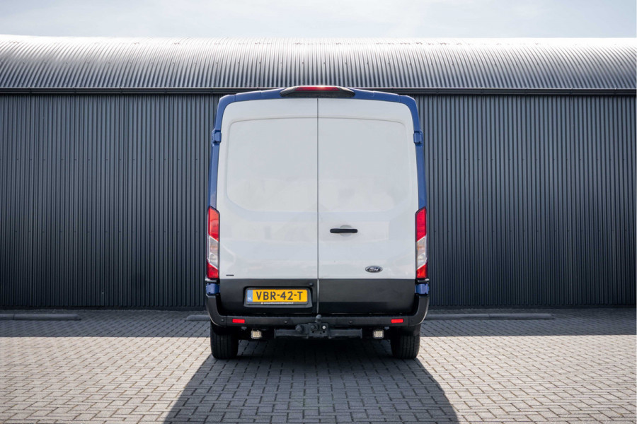 Ford Transit 2.0 EcoBlue L3H2 | 130 PK | 3-Zits | Carplay | Cruise | PDC | Airco | Trekhaak