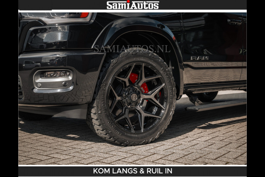 Dodge Ram HULK PACKAGE | Limited Night H.O 540HP 706Nm | Massage + Full Option | De Meest Luxe en Volle Pick-Up in zijn Klasse | Hulk Pack Comfortabele Dubbele Cabine met Royale 5 Zitplaatsen | BPM vrij | Nu Leverbaar uit Voorraad | Voorraad Nr 2353 - 5412 | De specialist in Amerikaanse pick‑ups in Nederland en Europa.
