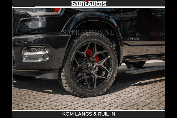 Dodge Ram HULK PACKAGE | Limited Night H.O 540HP 706Nm | Massage + Full Option | De Meest Luxe en Volle Pick-Up in zijn Klasse | Hulk Pack Comfortabele Dubbele Cabine met Royale 5 Zitplaatsen | BPM vrij | Nu Leverbaar uit Voorraad | Voorraad Nr 2353 - 5412 | De specialist in Amerikaanse pick‑ups in Nederland en Europa.