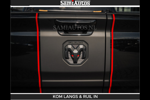 Dodge Ram HULK PACKAGE | Limited Night H.O 540HP 706Nm | Massage + Full Option | De Meest Luxe en Volle Pick-Up in zijn Klasse | Hulk Pack Comfortabele Dubbele Cabine met Royale 5 Zitplaatsen | BPM vrij | Nu Leverbaar uit Voorraad | Voorraad Nr 2353 - 5412 | De specialist in Amerikaanse pick‑ups in Nederland en Europa.