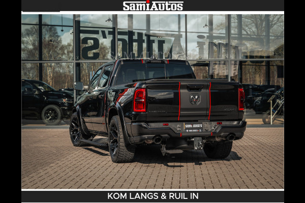 Dodge Ram HULK PACKAGE | Limited Night H.O 540HP 706Nm | Massage + Full Option | De Meest Luxe en Volle Pick-Up in zijn Klasse | Hulk Pack Comfortabele Dubbele Cabine met Royale 5 Zitplaatsen | BPM vrij | Nu Leverbaar uit Voorraad | Voorraad Nr 2353 - 5412 | De specialist in Amerikaanse pick‑ups in Nederland en Europa.