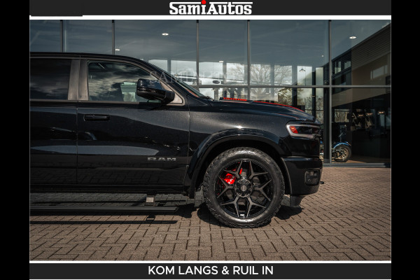 Dodge Ram HULK PACKAGE | Limited Night H.O 540HP 706Nm | Massage + Full Option | De Meest Luxe en Volle Pick-Up in zijn Klasse | Hulk Pack Comfortabele Dubbele Cabine met Royale 5 Zitplaatsen | BPM vrij | Nu Leverbaar uit Voorraad | Voorraad Nr 2353 - 5412 | De specialist in Amerikaanse pick‑ups in Nederland en Europa.