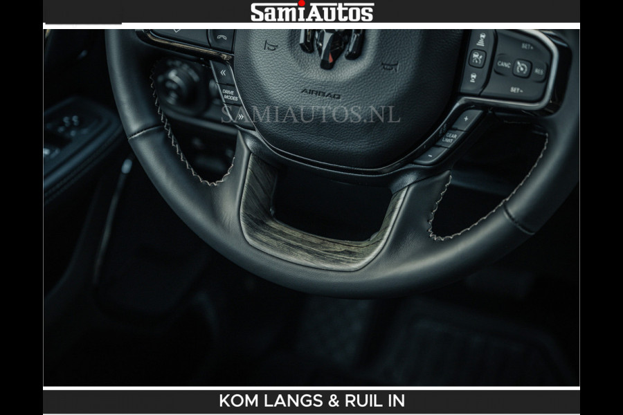 Dodge Ram HULK PACKAGE | Limited Night H.O 540HP 706Nm | Massage + Full Option | De Meest Luxe en Volle Pick-Up in zijn Klasse | Hulk Pack Comfortabele Dubbele Cabine met Royale 5 Zitplaatsen | BPM vrij | Nu Leverbaar uit Voorraad | Voorraad Nr 2353 - 5412 | De specialist in Amerikaanse pick‑ups in Nederland en Europa.