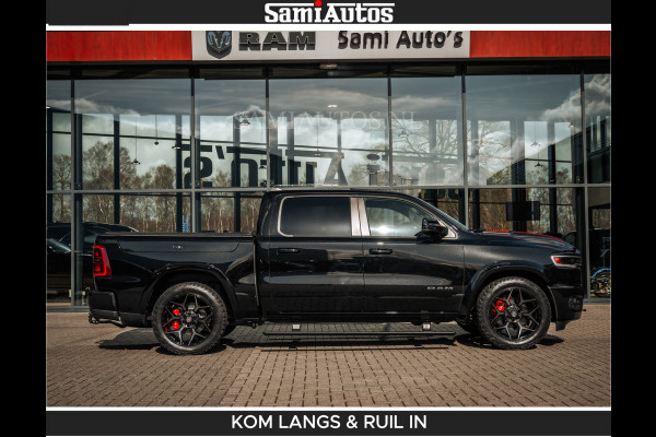 Dodge Ram HULK PACKAGE | Limited Night H.O 540HP 706Nm | Massage + Full Option | De Meest Luxe en Volle Pick-Up in zijn Klasse | Hulk Pack Comfortabele Dubbele Cabine met Royale 5 Zitplaatsen | BPM vrij | Nu Leverbaar uit Voorraad | Voorraad Nr 2353 - 5412 | De specialist in Amerikaanse pick‑ups in Nederland en Europa.