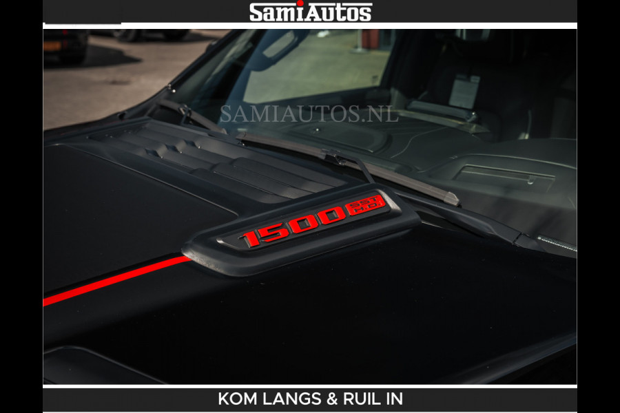 Dodge Ram HULK PACKAGE | Limited Night H.O 540HP 706Nm | Massage + Full Option | De Meest Luxe en Volle Pick-Up in zijn Klasse | Hulk Pack Comfortabele Dubbele Cabine met Royale 5 Zitplaatsen | BPM vrij | Nu Leverbaar uit Voorraad | Voorraad Nr 2353 - 5412 | De specialist in Amerikaanse pick‑ups in Nederland en Europa.