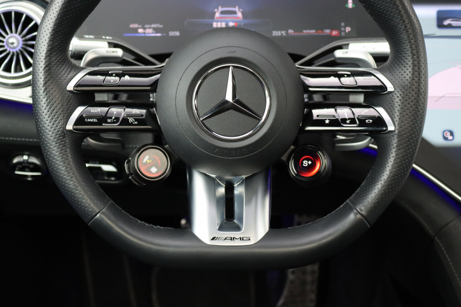 Mercedes-Benz EQS AMG 53 4MATIC+ 108 kWh | Manufaktur | Keramisch | Achterasbesturing | Hyperscreen | Carbon | HUD | Massage | Verwarmd Stuurwiel | Stoelventilatie | Luchtvering |