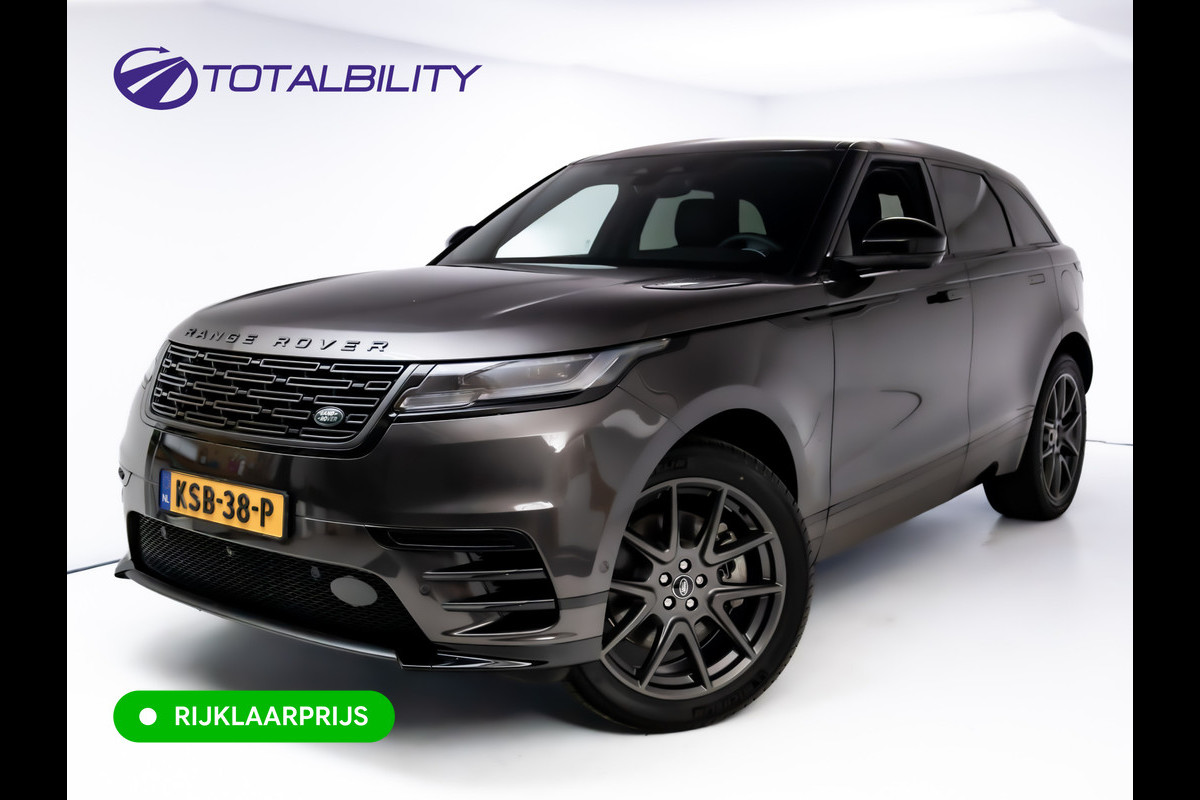Land Rover Range Rover Velar 2.0 P400e R-Dynamic HSE 404 PK | Meridian Audio | 360 Camera | 21"LMV | Stoelverw. | Memory best. stoel | Elec. verst. stuurkolom, Electrische achterklep, Matrix Led, Navigatie, App. connect, Extra getint glas