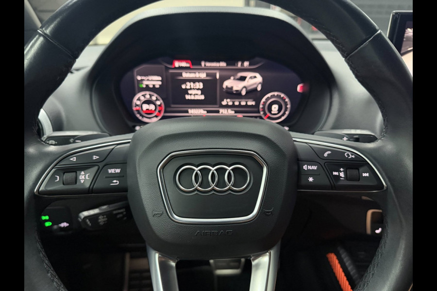 Audi Q2 35 TFSI S Edition 19'' PANO/V-COCKPIT/B&O/LEDER/CAM/DAB/CARPLAY/SFEERVERL///