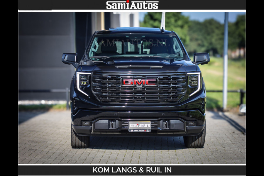 GMC Sierra DENALI 6.2 V8 426PK Full Option | De Meest Luxe Pick-Up in zijn Klasse | Comfortabele Dubbele Cabine met Royale 5 Zitplaatsen | BPM vrij | Nu Leverbaar uit Voorraad | Voorraad Nr 1924 | De specialist in Amerikaanse pick‑ups in Nederland en Europa.