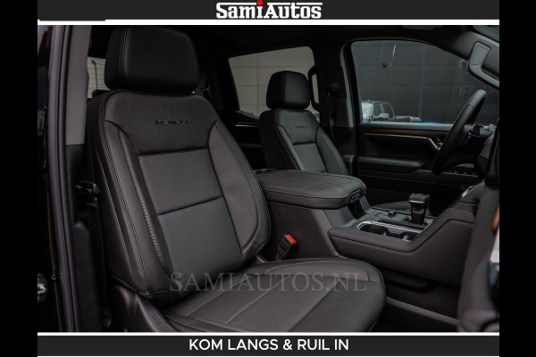 GMC Sierra DENALI 6.2 V8 426PK Full Option | De Meest Luxe Pick-Up in zijn Klasse | Comfortabele Dubbele Cabine met Royale 5 Zitplaatsen | BPM vrij | Nu Leverbaar uit Voorraad | Voorraad Nr 1924 | De specialist in Amerikaanse pick‑ups in Nederland en Europa.