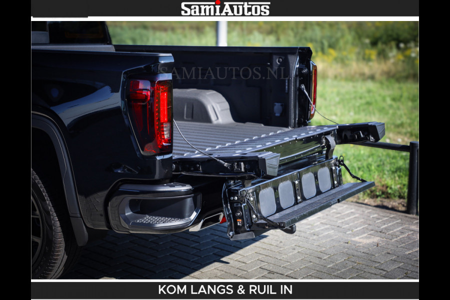 GMC Sierra DENALI 6.2 V8 426PK Full Option | De Meest Luxe Pick-Up in zijn Klasse | Comfortabele Dubbele Cabine met Royale 5 Zitplaatsen | BPM vrij | Nu Leverbaar uit Voorraad | Voorraad Nr 1924 | De specialist in Amerikaanse pick‑ups in Nederland en Europa.