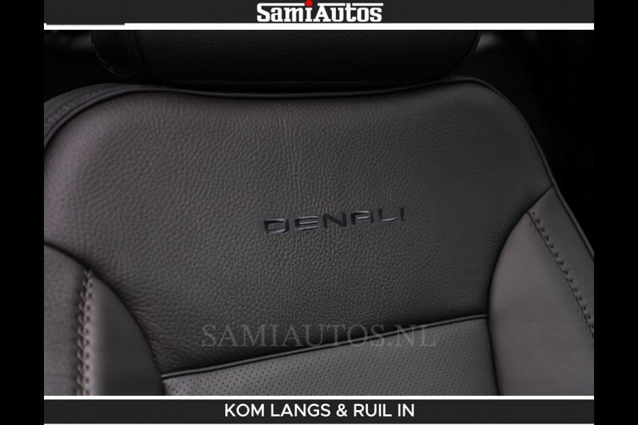 GMC Sierra DENALI 6.2 V8 426PK Full Option | De Meest Luxe Pick-Up in zijn Klasse | Comfortabele Dubbele Cabine met Royale 5 Zitplaatsen | BPM vrij | Nu Leverbaar uit Voorraad | Voorraad Nr 1924 | De specialist in Amerikaanse pick‑ups in Nederland en Europa.
