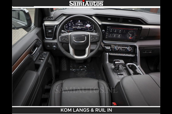 GMC Sierra DENALI 6.2 V8 426PK Full Option | De Meest Luxe Pick-Up in zijn Klasse | Comfortabele Dubbele Cabine met Royale 5 Zitplaatsen | BPM vrij | Nu Leverbaar uit Voorraad | Voorraad Nr 1924 | De specialist in Amerikaanse pick‑ups in Nederland en Europa.