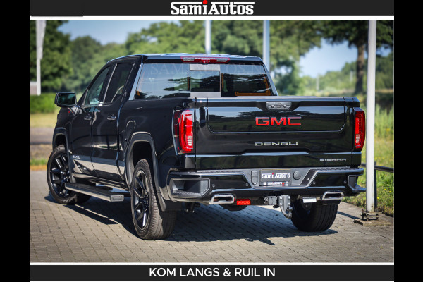 GMC Sierra DENALI 6.2 V8 426PK Full Option | De Meest Luxe Pick-Up in zijn Klasse | Comfortabele Dubbele Cabine met Royale 5 Zitplaatsen | BPM vrij | Nu Leverbaar uit Voorraad | Voorraad Nr 1924 | De specialist in Amerikaanse pick‑ups in Nederland en Europa.