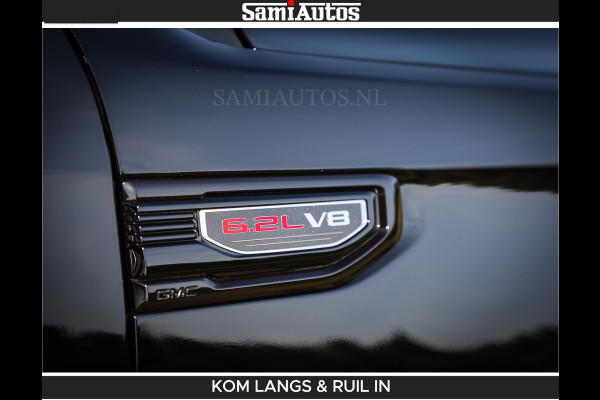 GMC Sierra DENALI 6.2 V8 426PK Full Option | De Meest Luxe Pick-Up in zijn Klasse | Comfortabele Dubbele Cabine met Royale 5 Zitplaatsen | BPM vrij | Nu Leverbaar uit Voorraad | Voorraad Nr 1924 | De specialist in Amerikaanse pick‑ups in Nederland en Europa.