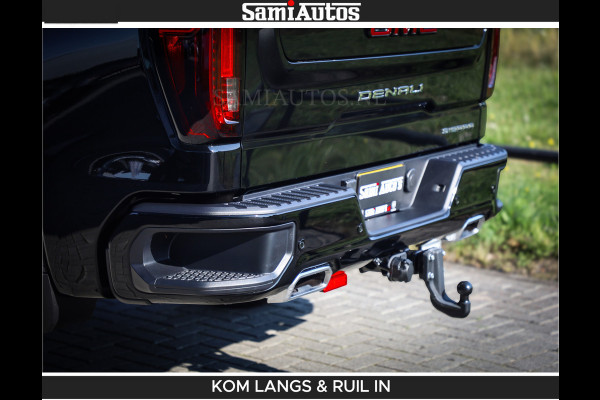 GMC Sierra DENALI 6.2 V8 426PK Full Option | De Meest Luxe Pick-Up in zijn Klasse | Comfortabele Dubbele Cabine met Royale 5 Zitplaatsen | BPM vrij | Nu Leverbaar uit Voorraad | Voorraad Nr 1924 | De specialist in Amerikaanse pick‑ups in Nederland en Europa.