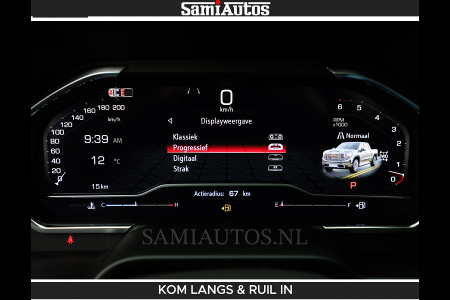 GMC Sierra DENALI 6.2 V8 426PK Full Option | De Meest Luxe Pick-Up in zijn Klasse | Comfortabele Dubbele Cabine met Royale 5 Zitplaatsen | BPM vrij | Nu Leverbaar uit Voorraad | Voorraad Nr 1924 | De specialist in Amerikaanse pick‑ups in Nederland en Europa.