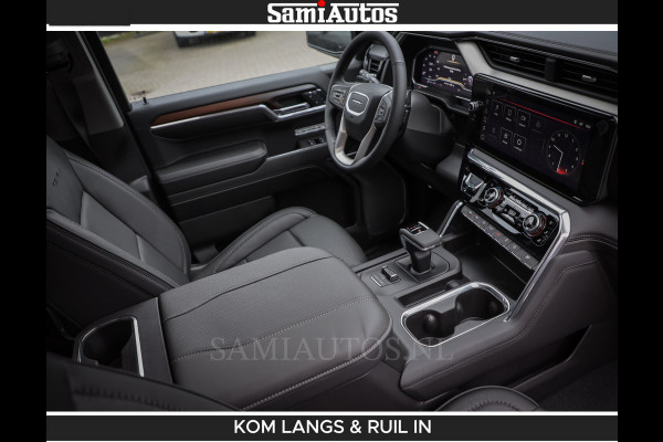 GMC Sierra DENALI 6.2 V8 426PK Full Option | De Meest Luxe Pick-Up in zijn Klasse | Comfortabele Dubbele Cabine met Royale 5 Zitplaatsen | BPM vrij | Nu Leverbaar uit Voorraad | Voorraad Nr 1924 | De specialist in Amerikaanse pick‑ups in Nederland en Europa.