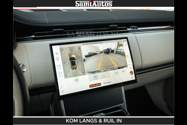 Land Rover Range Rover P550e 551 PK GARANTIE TOT 14-03-2029 | ACHTERAS BESTURING | SOFT CLOSE | HEAD-UP | FACELIFT MODEL | 23 INCH VELGEN | PANORAMADAK | STUURVERWARMING | STOEL KOELING | Incl btw | Fabrieksgarantie tot 14-03-2029 – Geniet van gemoedsrust met uitgebreide dekking tot deze datum.