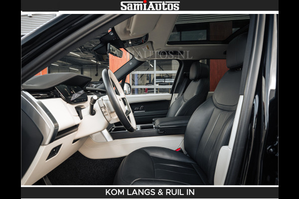 Land Rover Range Rover P550e 551 PK GARANTIE TOT 14-03-2029 | ACHTERAS BESTURING | SOFT CLOSE | HEAD-UP | FACELIFT MODEL | 23 INCH VELGEN | PANORAMADAK | STUURVERWARMING | STOEL KOELING | Incl btw | Fabrieksgarantie tot 14-03-2029 – Geniet van gemoedsrust met uitgebreide dekking tot deze datum.