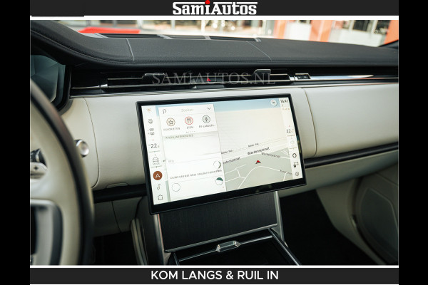 Land Rover Range Rover P550e 551 PK GARANTIE TOT 14-03-2029 | ACHTERAS BESTURING | SOFT CLOSE | HEAD-UP | FACELIFT MODEL | 23 INCH VELGEN | PANORAMADAK | STUURVERWARMING | STOEL KOELING | Incl btw | Fabrieksgarantie tot 14-03-2029 – Geniet van gemoedsrust met uitgebreide dekking tot deze datum.