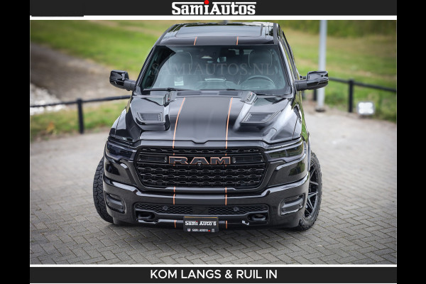 Dodge Ram LIMITED SPORT H.O 540 PK | Massage + Full Option | De Meest Luxe en Volle Pick-Up in zijn Klasse | Comfortabele Dubbele Cabine met Royale 5 Zitplaatsen | BPM vrij | Nu Leverbaar uit Voorraad | Voorraad Nr 2355 - 5149 | De specialist in Amerikaanse pick‑ups in Nederland en Europa.