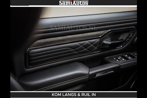 Dodge Ram LIMITED SPORT H.O 540 PK | Massage + Full Option | De Meest Luxe en Volle Pick-Up in zijn Klasse | Comfortabele Dubbele Cabine met Royale 5 Zitplaatsen | BPM vrij | Nu Leverbaar uit Voorraad | Voorraad Nr 2355 - 5149 | De specialist in Amerikaanse pick‑ups in Nederland en Europa.